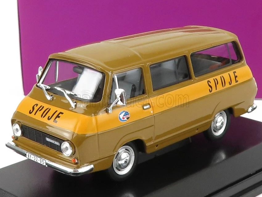 1/43 ABREX - SKODA - 1203 MINIBUS POSTE SPOJE 1974 143ABSX-705F04 - Immagine 1 di 1