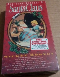 The Year Without a Santa Claus VHS 1992 Original NEW SEALED W/ Ornament RARE OOP - Imagen 1 de 7