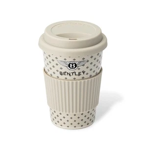 Kaffeebecher to go Bentley Portland Beige Tasse Tee Kaffee wiederverwendbar - Bild 1 von 3