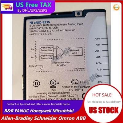 US STOCK NEW National Instruments cRIO-9215 Analog Input Module - Image 1 of 4