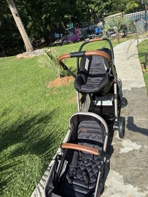 Usado Tanto el cochecito como el Safety 1st® onBoard™ LTX Infant incluido. Foto 1 de 3