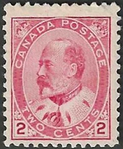 🍁Canada   #90  "KING EDWARD VII"  Fine Mint  1903 Issue     (A) - Picture 1 of 2