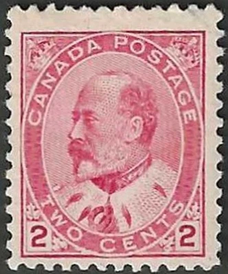 🍁Canada   #90  "KING EDWARD VII"  Fine Mint  1903 Issue     (A) - Image 1 of 2