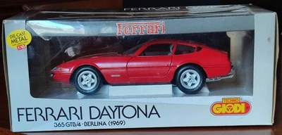 FERRARI DAYTONA 365 GTB/4 - BERLINA 1969 TECHNO GIODI SCALA 1/18 CON SCATOLA - Immagine 1 di 4