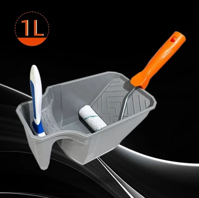 1pcs 4-Inch Handheld Paint Cup with Roller Frame – Large Capacity, Durable - NEW - Image 1 of 4