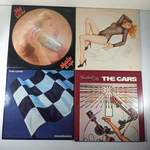 The Cars Lot of 4 - Shake It Up Panorama Heartbeat City & Candy O LP Good + VG - Picture 1 of 4