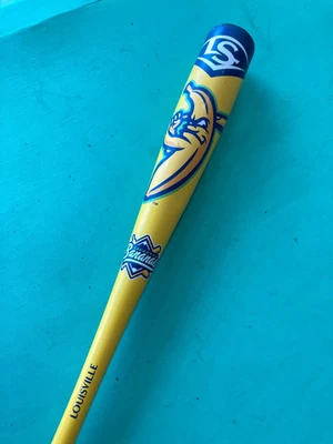 Bate de aleación Louisville Slugger Savannah Bananas 2025 certificado por la USSA (-10)... Foto 1 de 4