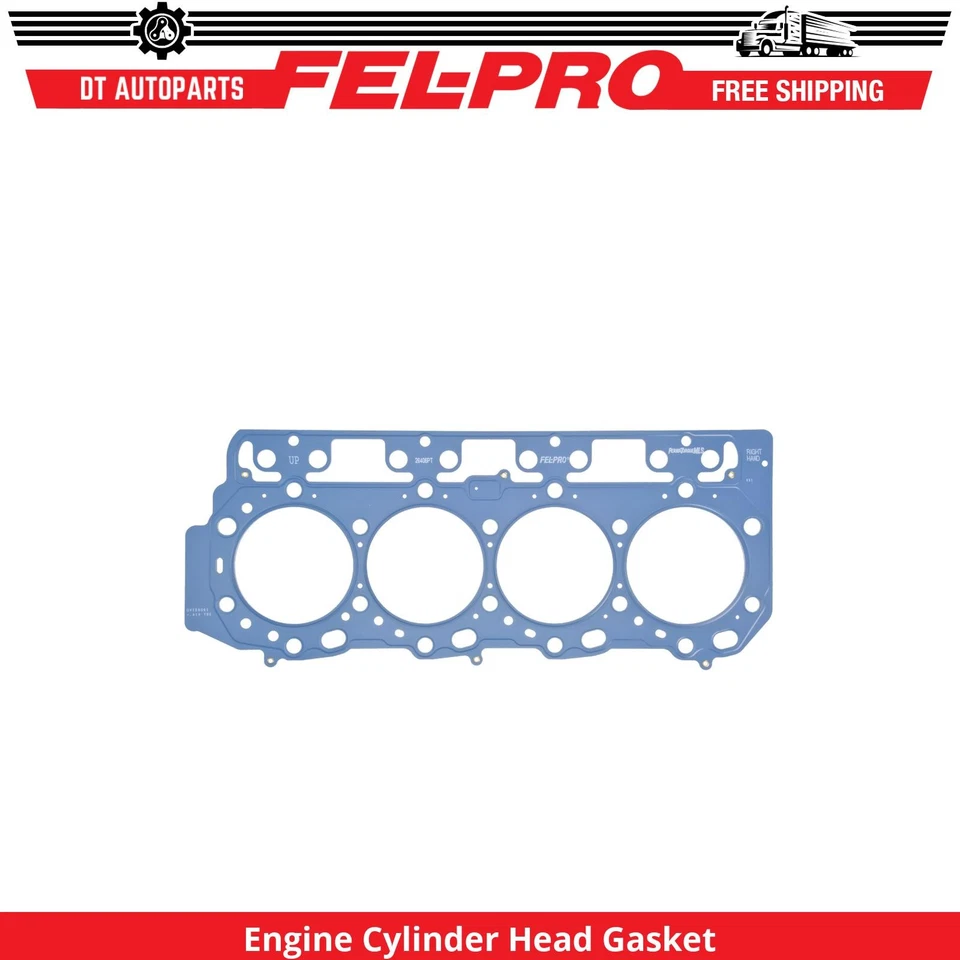 Прокладка головки блока цилиндров для 2007-2016 GMC Sierra 3500 HD 6,6 л правая Fel-Pro - Изображение 1 из 1