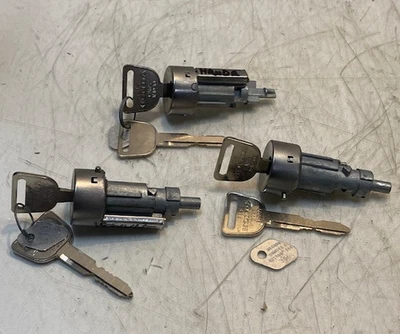 3 Quantity of Honda Ignition Lock Cylinder w/ Keys AHD90 (3 Quantity) - Image 1 of 4