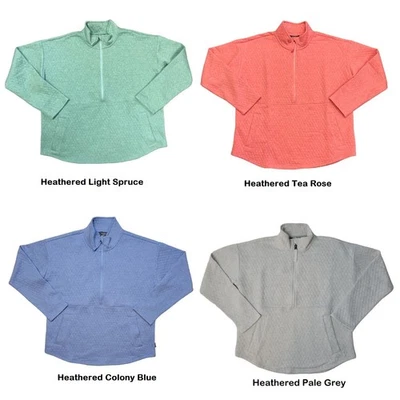 Eddie Bauer Women's Long Sleeve Quilted Half Zip Pullover - Image 1 of 3