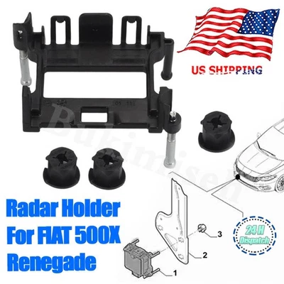 For Alfa Romeo Stelvio FIAT 500X ACC Radar Sensor Mounting Bracket Holder Clip - Image 1 of 4