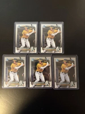 Lote de 5 cartas Bowman Chrome Shotaro Morii 2025 Foto 1 de 2