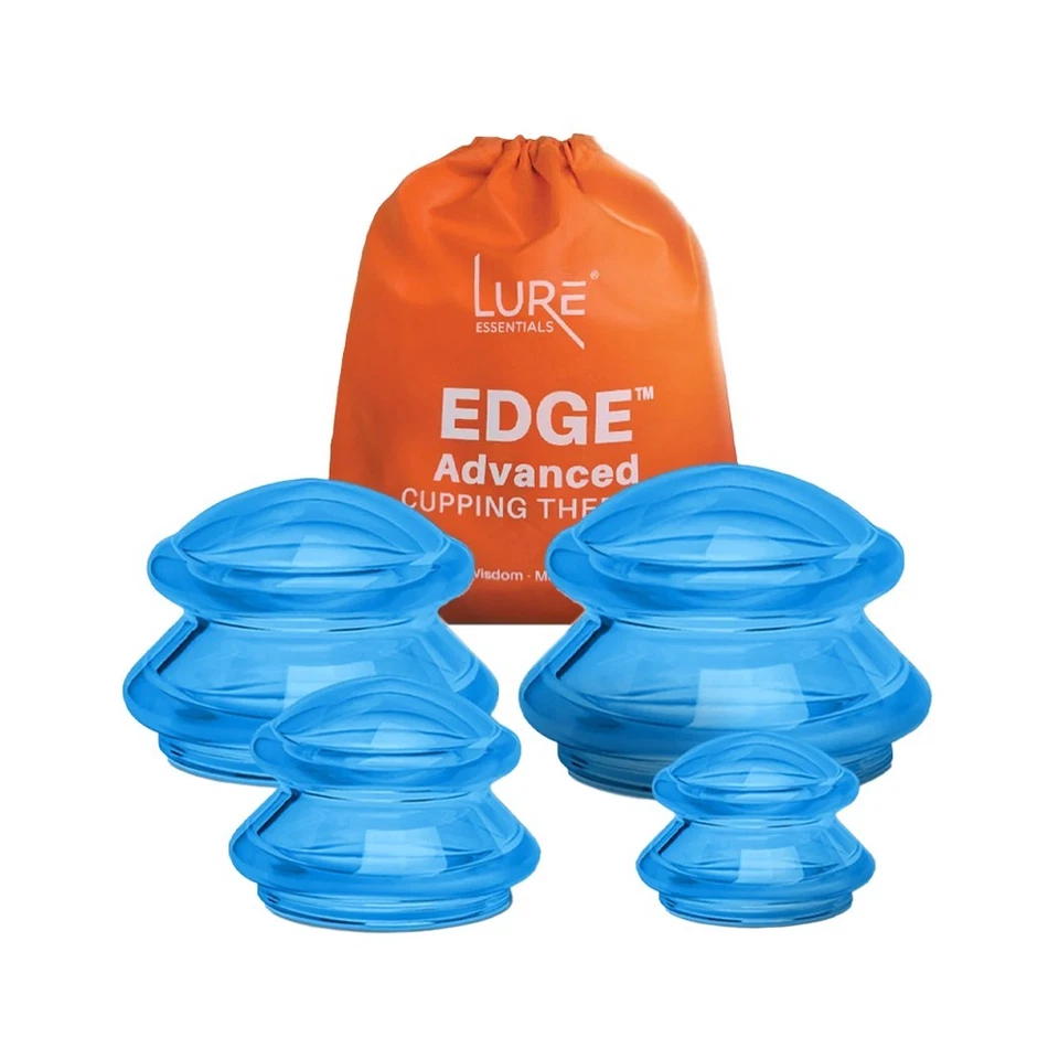 EDGE™ Cupping Therapy Set, 4 Cups, Blue - Image 1 of 1