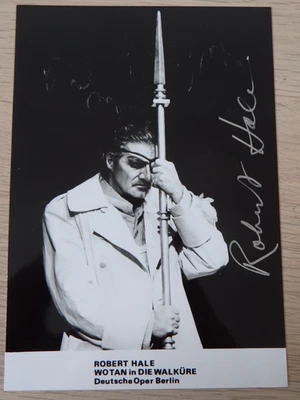 Autogramm US-amerikanischer Opernsänger Robert Hale als Wotan (123406) - Bild 1 von 3