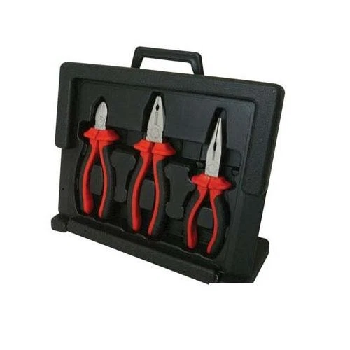 Set Di Pinze VDE Silverline 3 Pezzi Strumento Fai Da Te - Immagine 1 di 1