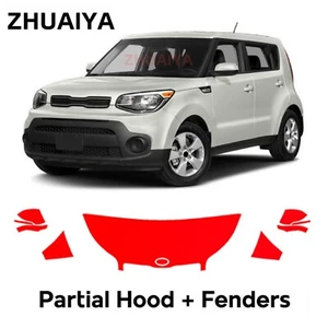 Hood Precut PPF Paint Protection Film For Kia Soul 2017-2019 - Picture 1 of 8