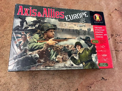 Axis & Allies Europe Avalon Hill 1999 WW2 Strategy Larry Harris Board Game 2 - Image 1 of 4