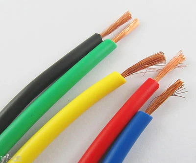 1M/3.3Ft 16AWG 1square Heatproof/Low Resistence Soft Silicon Multicolor Cable - Image 1 of 3