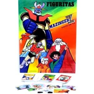 Álbum Completo de Pegatinas Mazinger Z Ultra Figus Argentina Cromy Tranzor Robot Años 80 - Imagen 1 de 4