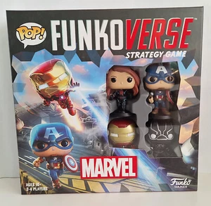 Funkoverse Strategy Game Marvel Avengers 100 New Sealed - Picture 1 of 2