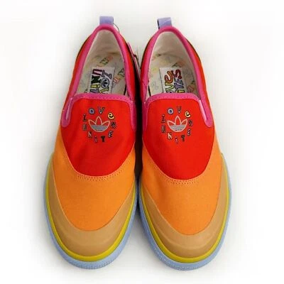 Adidas Zapatillas Sin Cordones Nizza Love United Pride Zapatos Hombres Talla 6.5 / Mujer 8 Foto 1 de 4