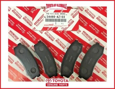 Pastillas de freno traseras de cerámica Toyota FJ Cruiser 2007-2014 originales OEM 04466-AZ203 Foto 1 de 4