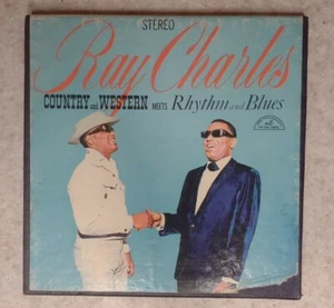 RAY CHARLES COUNTRY AND WESTERN MEETS RHYTHM AND BLUES REAL TO REAL TAPE  - Picture 1 of 4