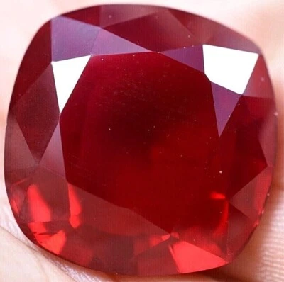 Natural 48.05 Ct Pigeon Blood Red Ruby Mozambique GGL Certified Treated Gemstone - Image 1 of 4
