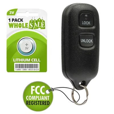 Replacement For 2000 2001 2002 2003 Toyota Celica Echo Key Fob Remote Foto 1 de 4