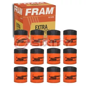 12 pc FRAM Extra Guard PH2 Engine Oil Filters for V25-0060 TL24651BP TL24651 rd - Picture 1 of 5