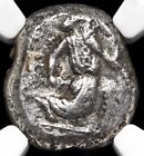 NGC Sehr guter Zustand Achämeniden Persisches Reich 5. Jahrhundert v. Chr. Silbermünze Siglos Darius-Xerxes