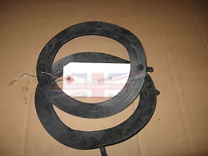 New Pair of Light Headlight Trim Seal Seals Austin Healey 3000 + Sprite 1963-70 - Bild 1 von 2