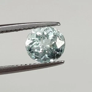 1.75 Ct Natural Water Blue Aquamarine Oval Flawless Oval Cut , India-A124 - Picture 1 of 2