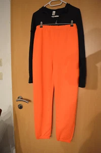 Auffällige Sweat Jogger Neon Orange Gr. 38 Pretty Little Think - Bild 1 von 11