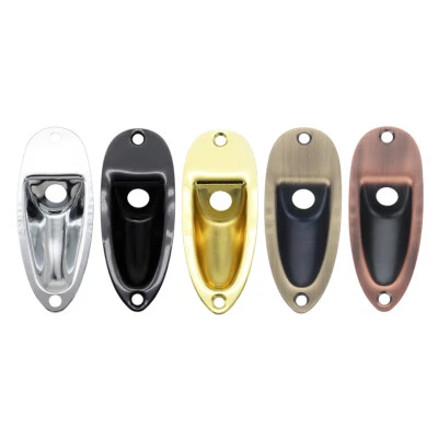 Boat Style Guitar Jack Socket Plate,3/8" Jack Plate for FD Stratocaster Guitar - Image 1 of 4
