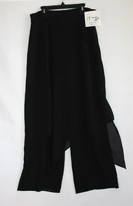D.J. Summers Women's Wide Leg Chiffon Dress Pants Size 12 NWT - Picture 1 of 7
