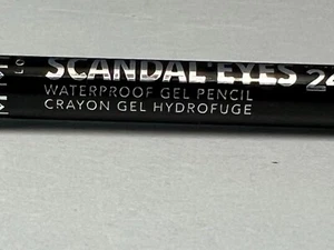 New! Rimmel London Scandal Eyes Waterproof Kohl Kajal Gel Pencil, Black 0.04 oz - Picture 1 of 11