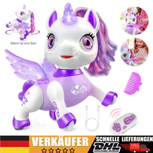 Ferngesteuertes Einhorn Roboter Kinder Spielzeug Für 3 4 5Jahre Mädchen Geschenk - Bild 1 von 20