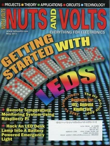 Nuts and Volts Magazine May 2013 Getting started with Matrix LEDS - Imagen 1 de 2