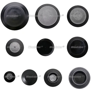 Qty.50 Black Plastic Hole Plugs Assortment Kit Flush Mount Auto Body Sheet Metal - Imagen 1 de 6