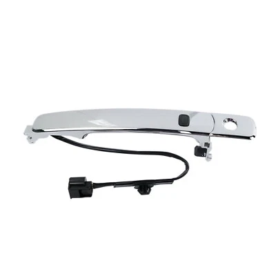 For 2010-2013 Nissan Rogue Chrome Front Left Driver Side Door Handle Smart Entry - Image 1 of 4