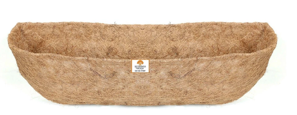 Co-Co Liner for Window Box Wall Boxes Trough Natural Wall Basket 30" (75cm)  - Image 1 of 1