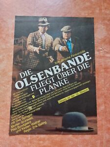 A3 Filmplakat Die Olsenbande fliegt über die Planke 1984