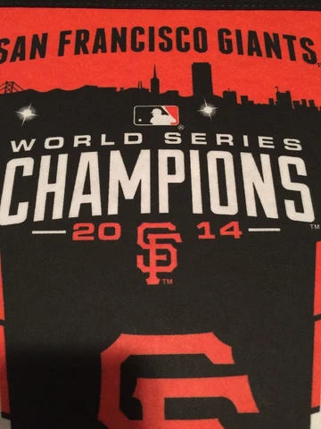 12x30 2014 SF San Francisco Giants (World Series Champions) Champs Pennant Cover