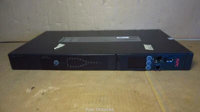 APC AP4421 Automatic Transfer Switch ATS 12xC13 sockets 1x LAN - NO ears -defect - Bild 1 von 4