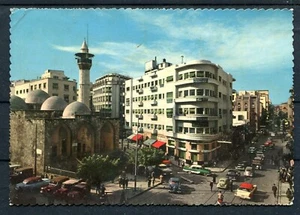 LEBANON 1960 postcard BEIRUT stamped air mail to ITALY (Z720) - Picture 1 of 2