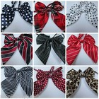 LADIES FASHION SATIN STYLE BOW NECK TIE CRAVAT 15+ COLOURS PARTY FANCY DRESS UK