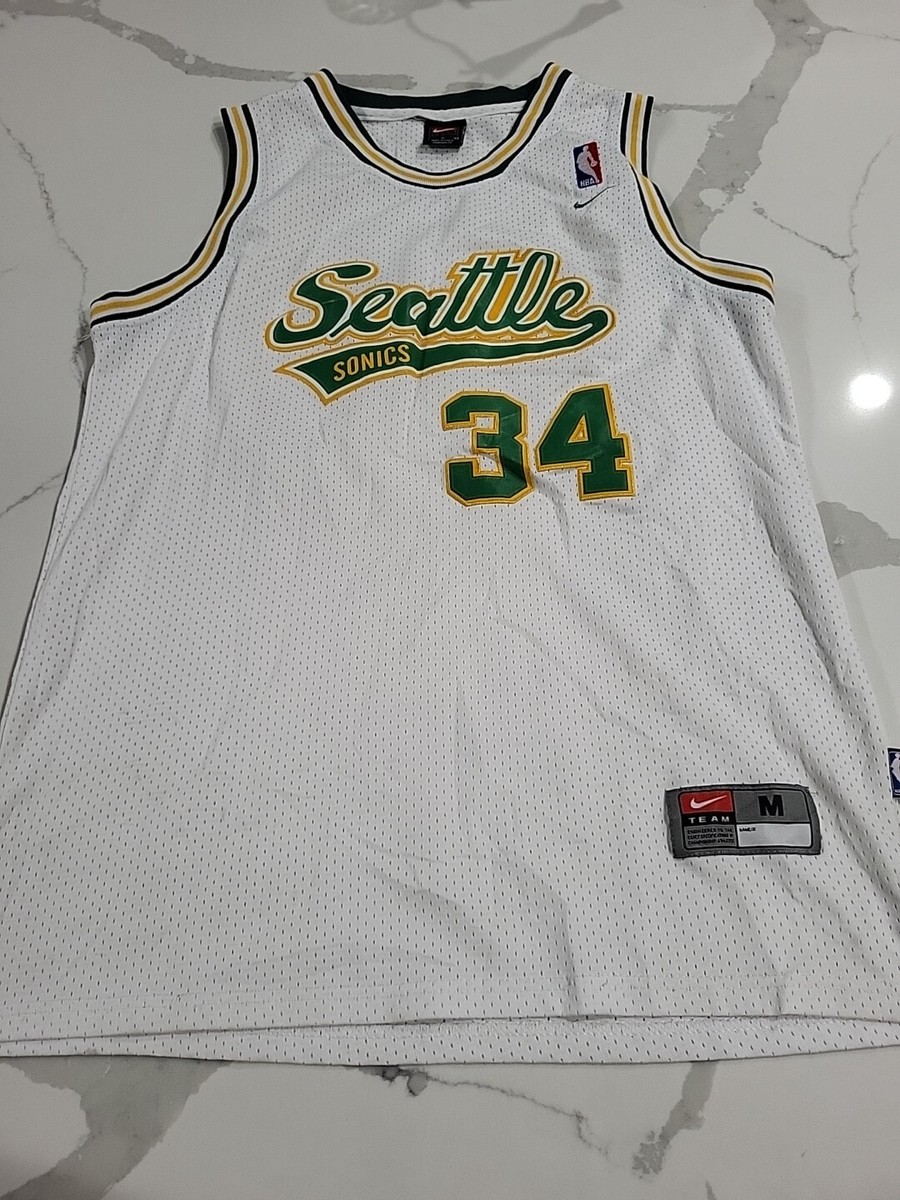 NIKE - 【レア 未使用⠀】ソニックス ジャージ レイアレン #34 Seattle Super Sonics Nike Vintage Jersey Ray Allen # 34