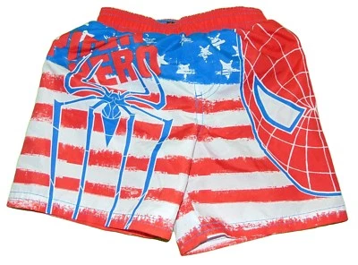 Traje de baño Spiderman rojo blanco azul 24 meses niño Foto 1 de 2