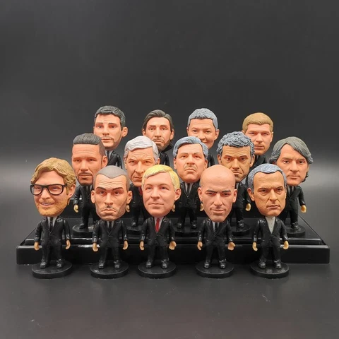 Zinedine Zidane Action Figure Football Statue Real Madrid Soccer Coach Toy Gift Cover